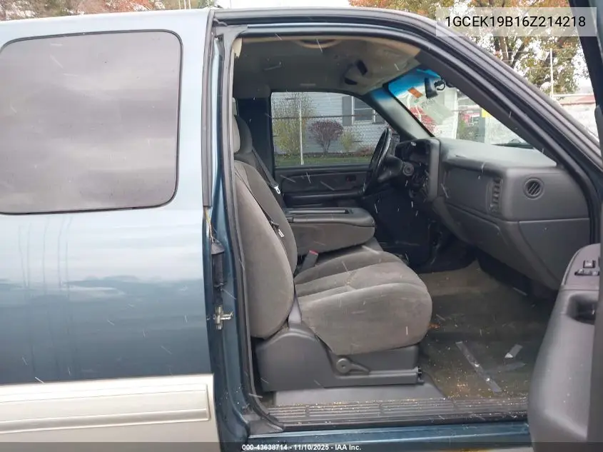 1GCEK19B16Z214218 2006 Chevrolet Silverado 1500 Lt1