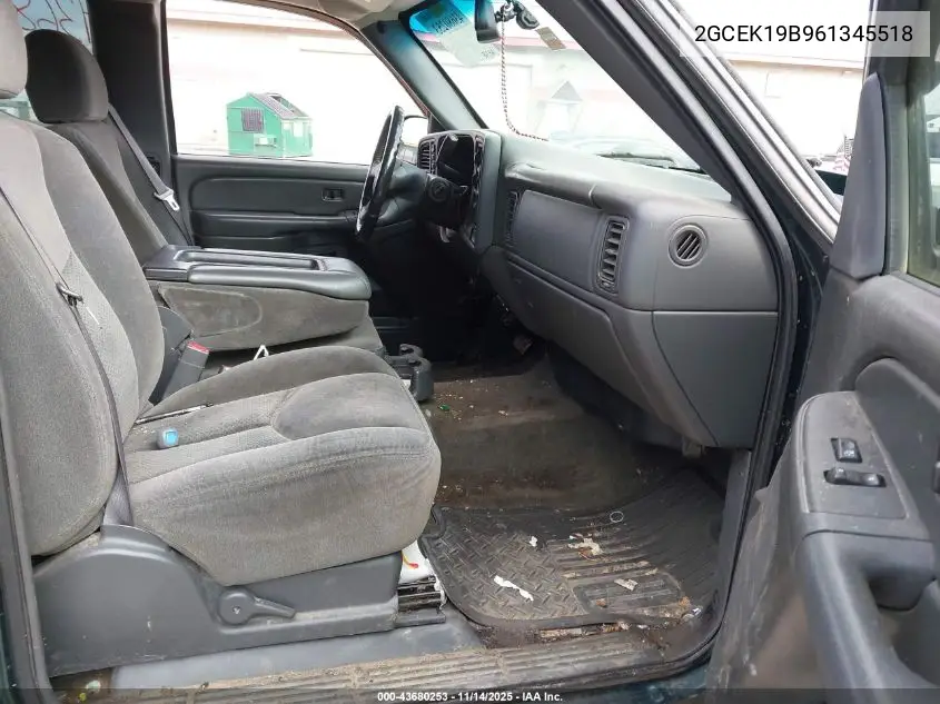 2GCEK19B961345518 2006 Chevrolet Silverado 1500 Lt1