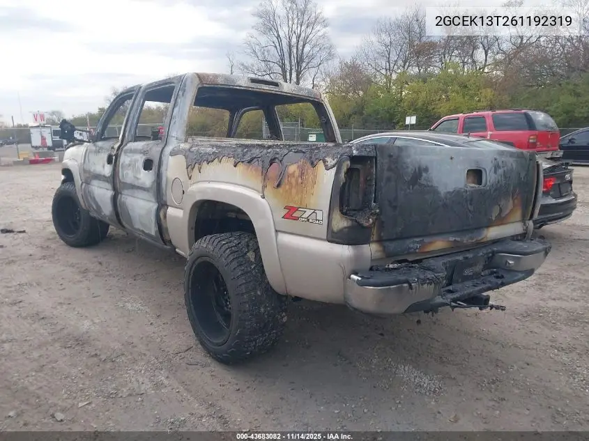 2GCEK13T261192319 2006 Chevrolet Silverado 1500 Lt1