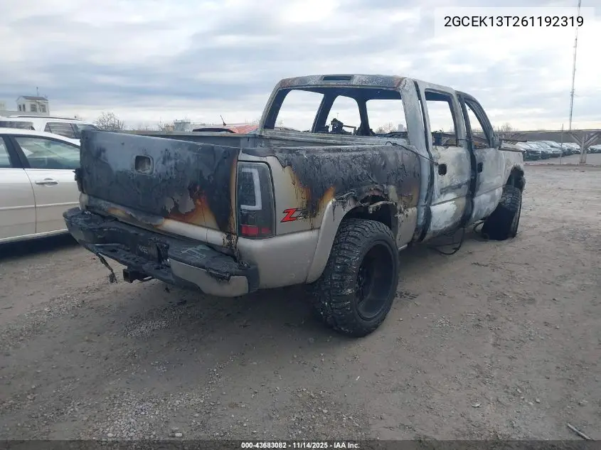 2GCEK13T261192319 2006 Chevrolet Silverado 1500 Lt1
