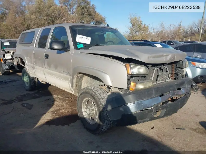 1GCHK29U46E223538 2006 Chevrolet Silverado 2500Hd Lt1