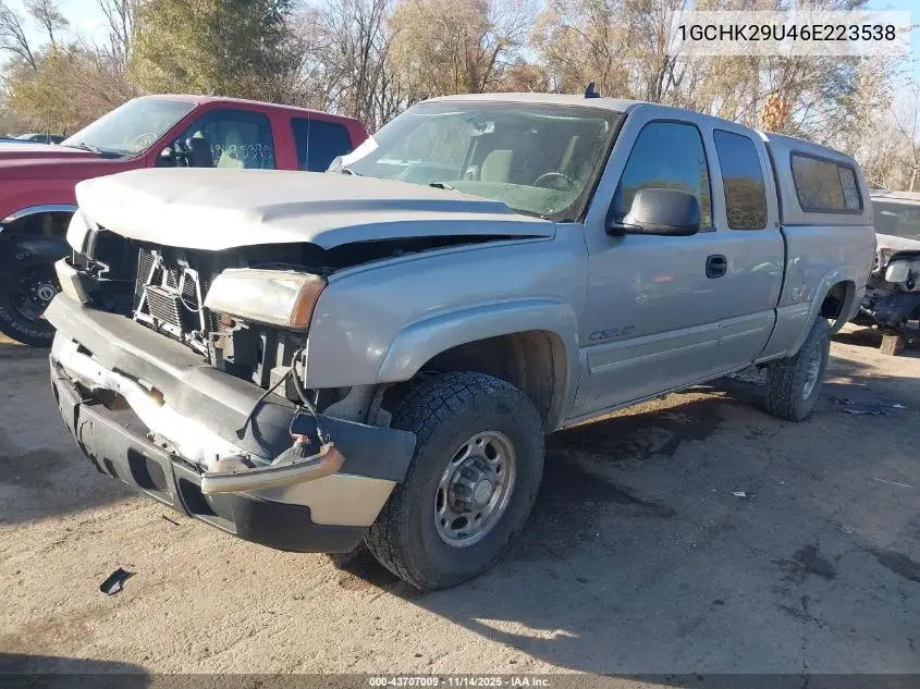 1GCHK29U46E223538 2006 Chevrolet Silverado 2500Hd Lt1