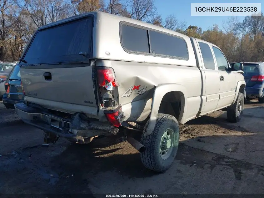 1GCHK29U46E223538 2006 Chevrolet Silverado 2500Hd Lt1