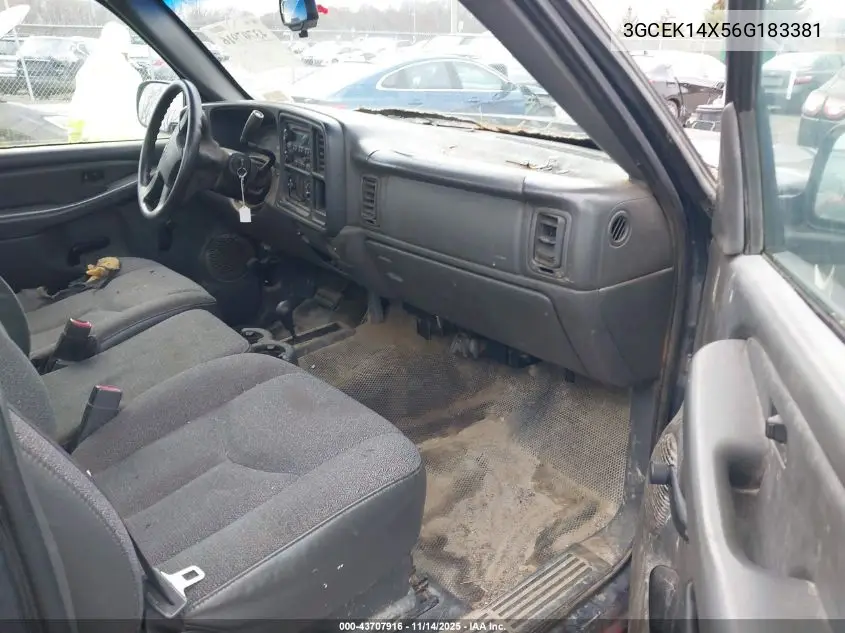 3GCEK14X56G183381 2006 Chevrolet Silverado 1500 Work Truck