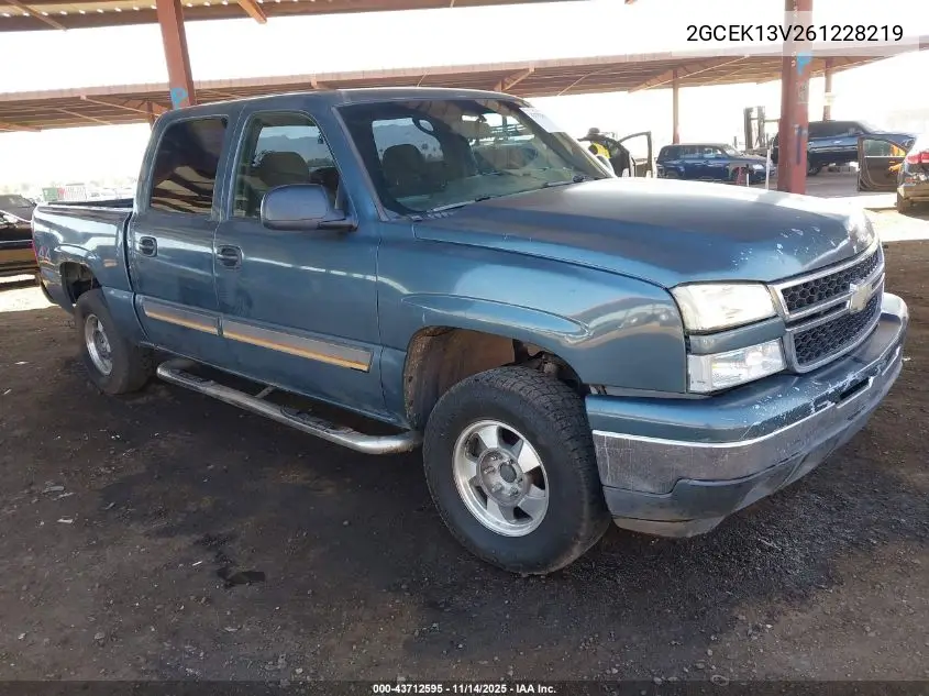 2GCEK13V261228219 2006 Chevrolet Silverado 1500 Ls