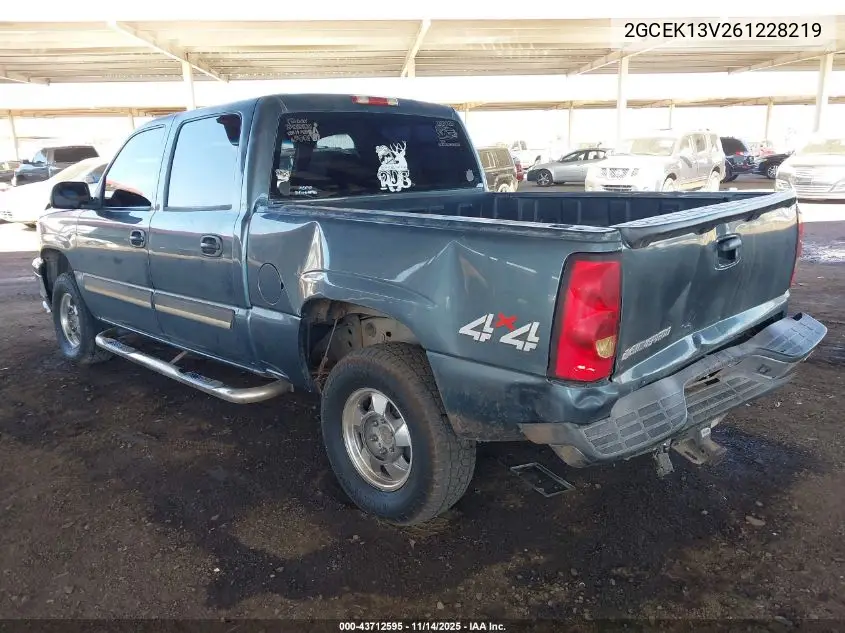 2GCEK13V261228219 2006 Chevrolet Silverado 1500 Ls