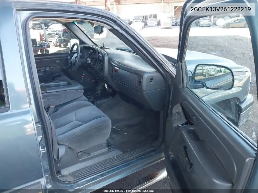 2GCEK13V261228219 2006 Chevrolet Silverado 1500 Ls