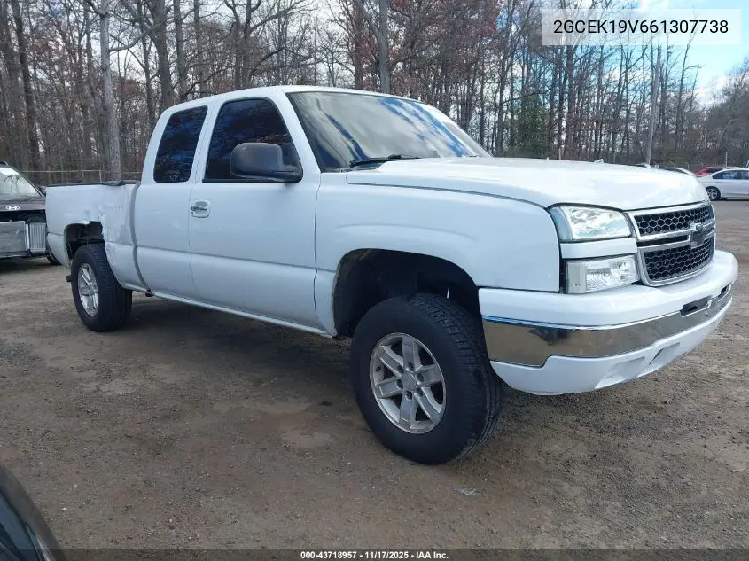 2GCEK19V661307738 2006 Chevrolet Silverado 1500 Work Truck