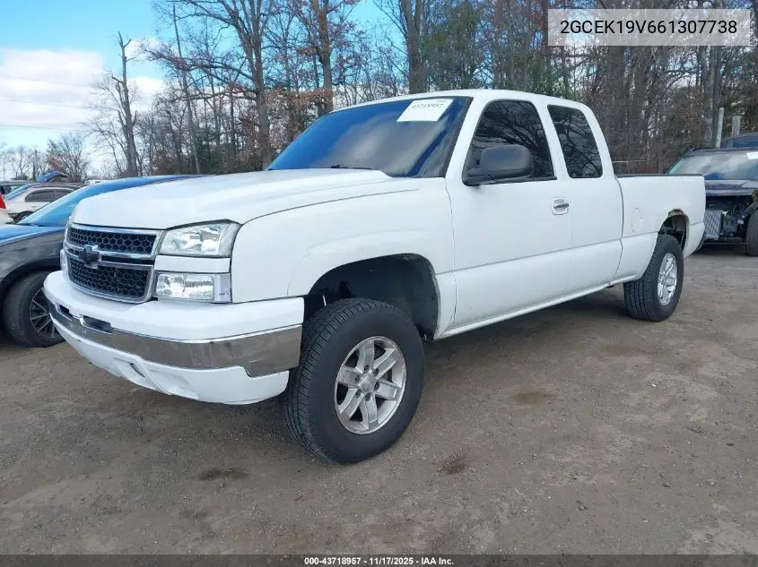 2GCEK19V661307738 2006 Chevrolet Silverado 1500 Work Truck