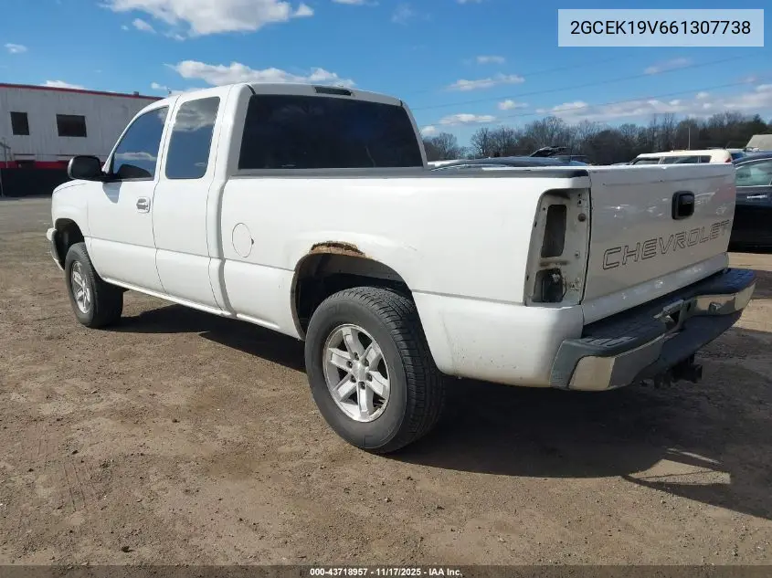 2GCEK19V661307738 2006 Chevrolet Silverado 1500 Work Truck