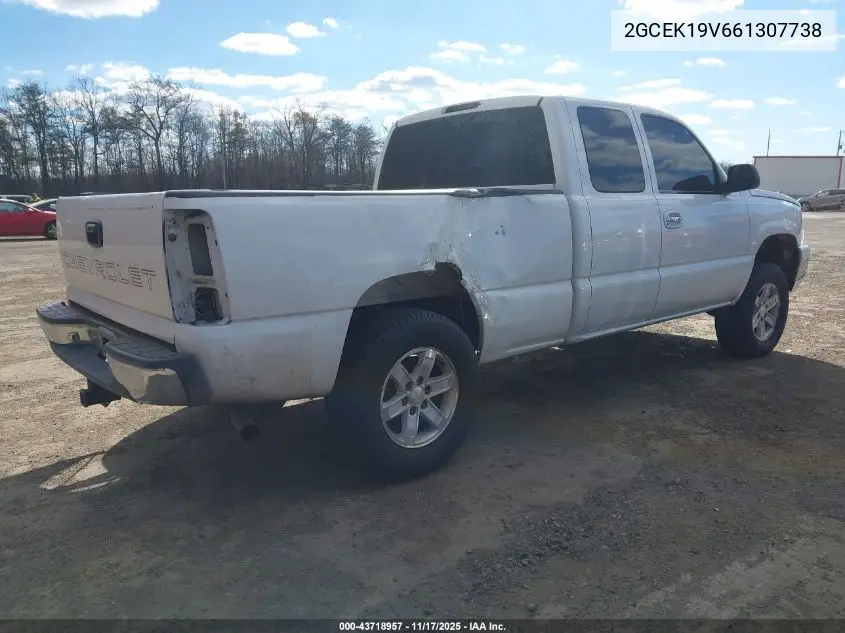 2GCEK19V661307738 2006 Chevrolet Silverado 1500 Work Truck