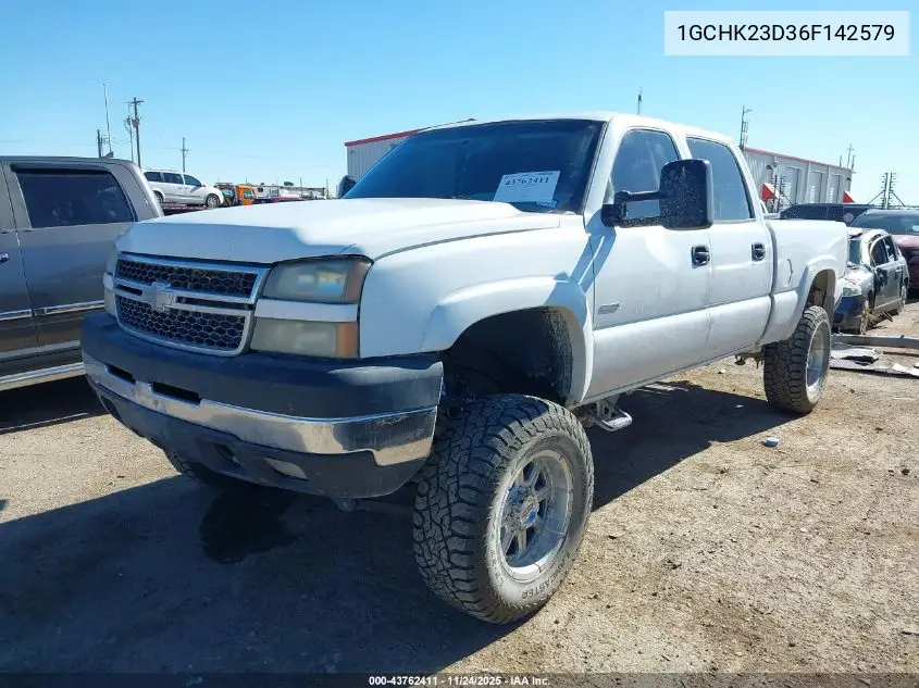 1GCHK23D36F142579 2006 Chevrolet Silverado 2500Hd Lt1
