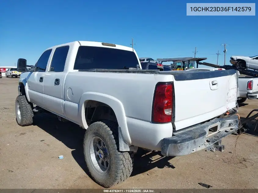 1GCHK23D36F142579 2006 Chevrolet Silverado 2500Hd Lt1