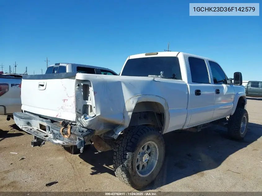 1GCHK23D36F142579 2006 Chevrolet Silverado 2500Hd Lt1