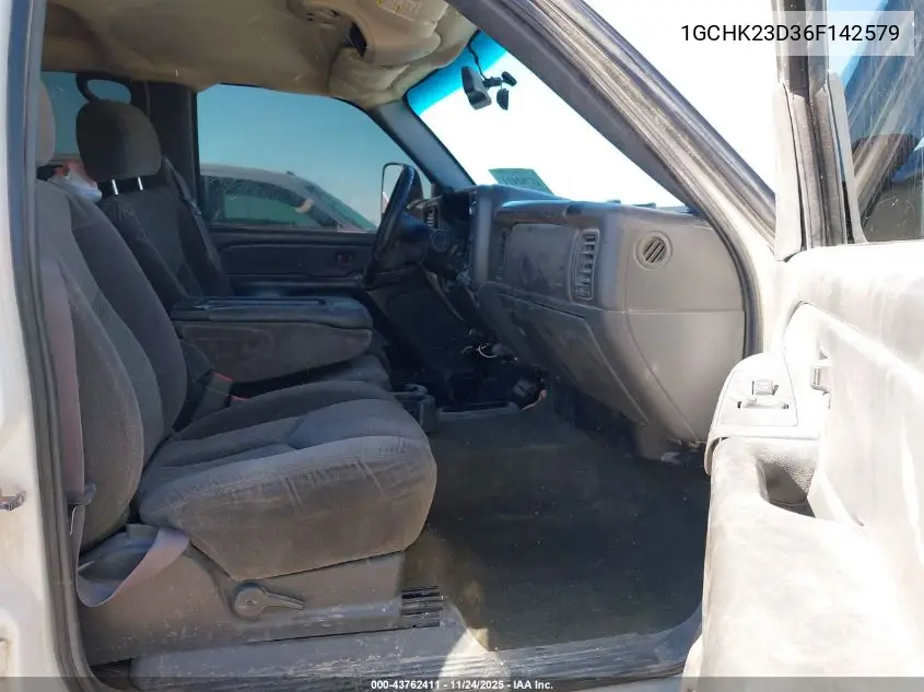 1GCHK23D36F142579 2006 Chevrolet Silverado 2500Hd Lt1