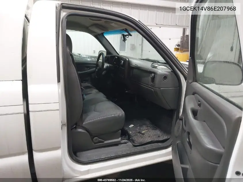1GCEK14V86E207968 2006 Chevrolet Silverado 1500 Work Truck