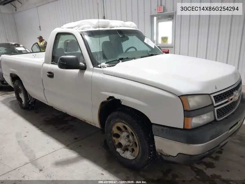 3GCEC14X86G254294 2006 Chevrolet Silverado 1500 Work Truck