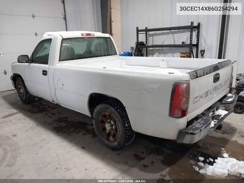 3GCEC14X86G254294 2006 Chevrolet Silverado 1500 Work Truck