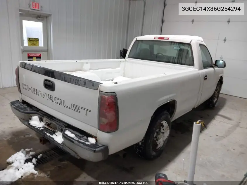3GCEC14X86G254294 2006 Chevrolet Silverado 1500 Work Truck