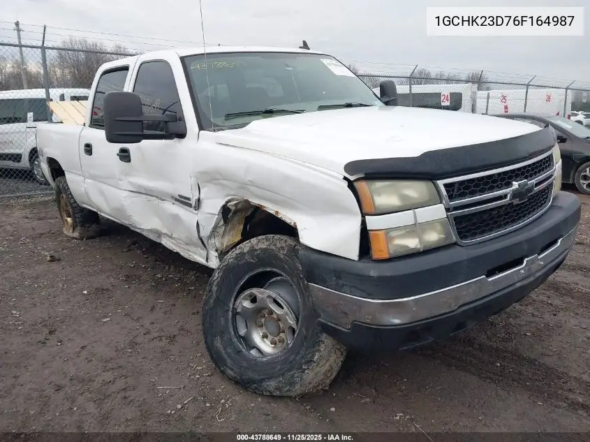 1GCHK23D76F164987 2006 Chevrolet Silverado 2500Hd Lt2