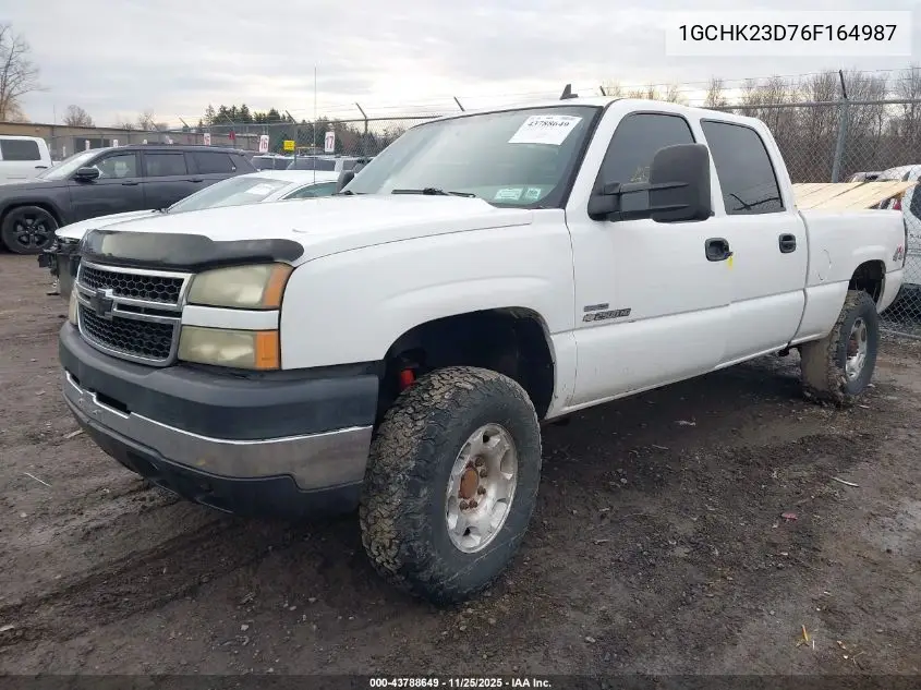 1GCHK23D76F164987 2006 Chevrolet Silverado 2500Hd Lt2