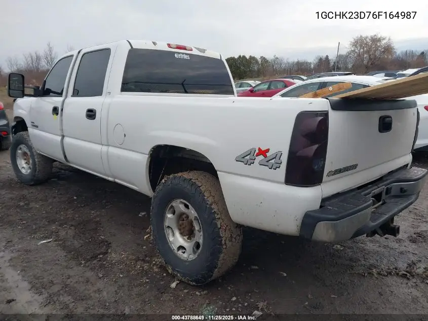 1GCHK23D76F164987 2006 Chevrolet Silverado 2500Hd Lt2