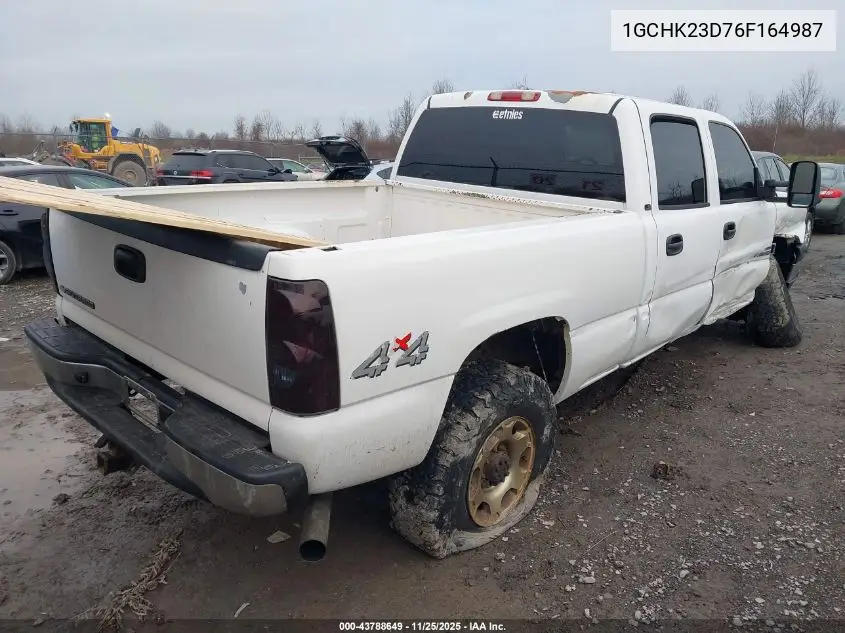 1GCHK23D76F164987 2006 Chevrolet Silverado 2500Hd Lt2