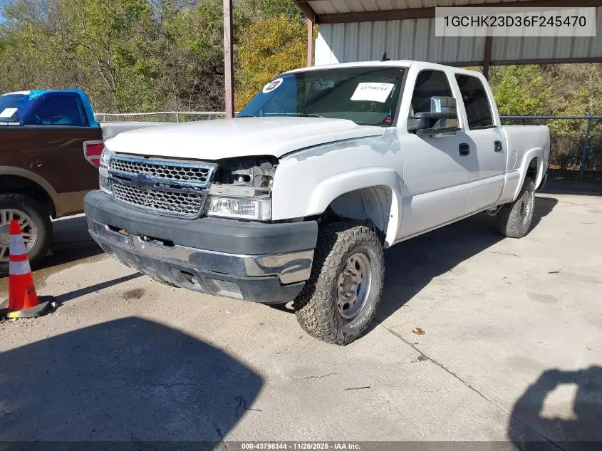 1GCHK23D36F245470 2006 Chevrolet Silverado 2500Hd Lt1