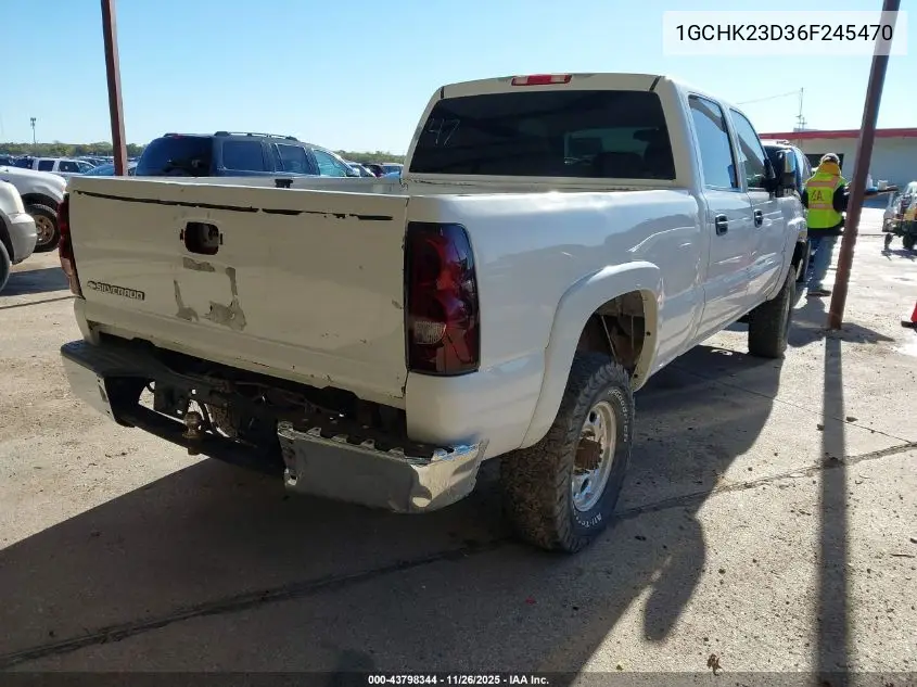 1GCHK23D36F245470 2006 Chevrolet Silverado 2500Hd Lt1