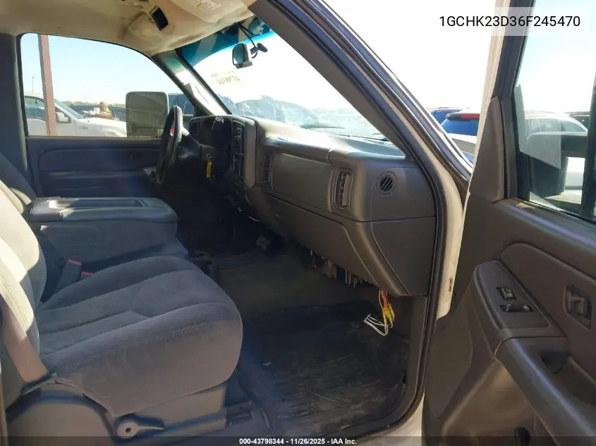 1GCHK23D36F245470 2006 Chevrolet Silverado 2500Hd Lt1