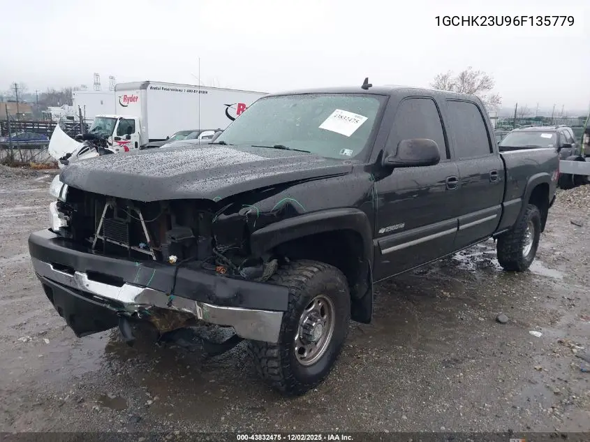 1GCHK23U96F135779 2006 Chevrolet Silverado 2500Hd Lt2