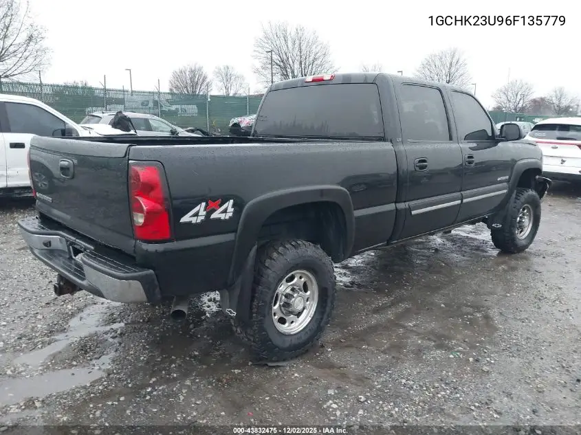 1GCHK23U96F135779 2006 Chevrolet Silverado 2500Hd Lt2