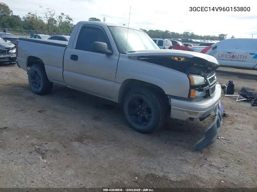 3GCEC14V96G153800 2006 Chevrolet Silverado 1500 Lt1