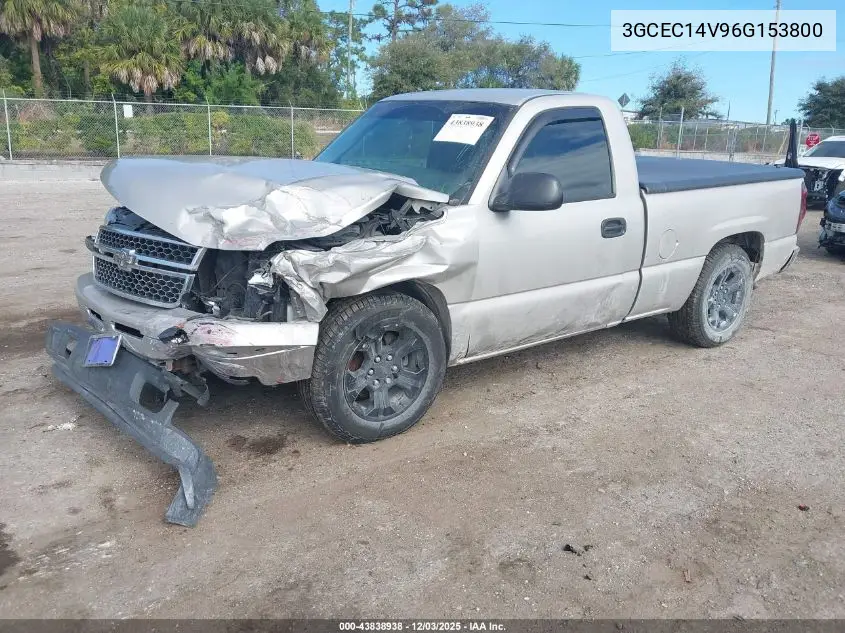 3GCEC14V96G153800 2006 Chevrolet Silverado 1500 Lt1