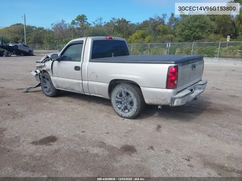3GCEC14V96G153800 2006 Chevrolet Silverado 1500 Lt1