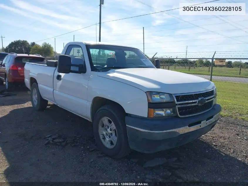 3GCEC14X36G228105 2006 Chevrolet Silverado 1500 Work Truck