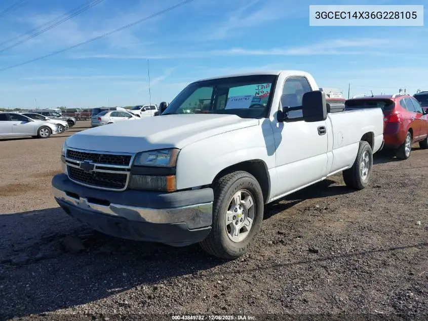 3GCEC14X36G228105 2006 Chevrolet Silverado 1500 Work Truck