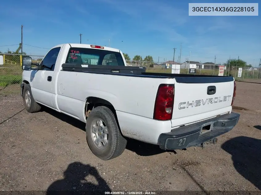 3GCEC14X36G228105 2006 Chevrolet Silverado 1500 Work Truck
