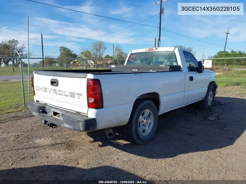 3GCEC14X36G228105 2006 Chevrolet Silverado 1500 Work Truck