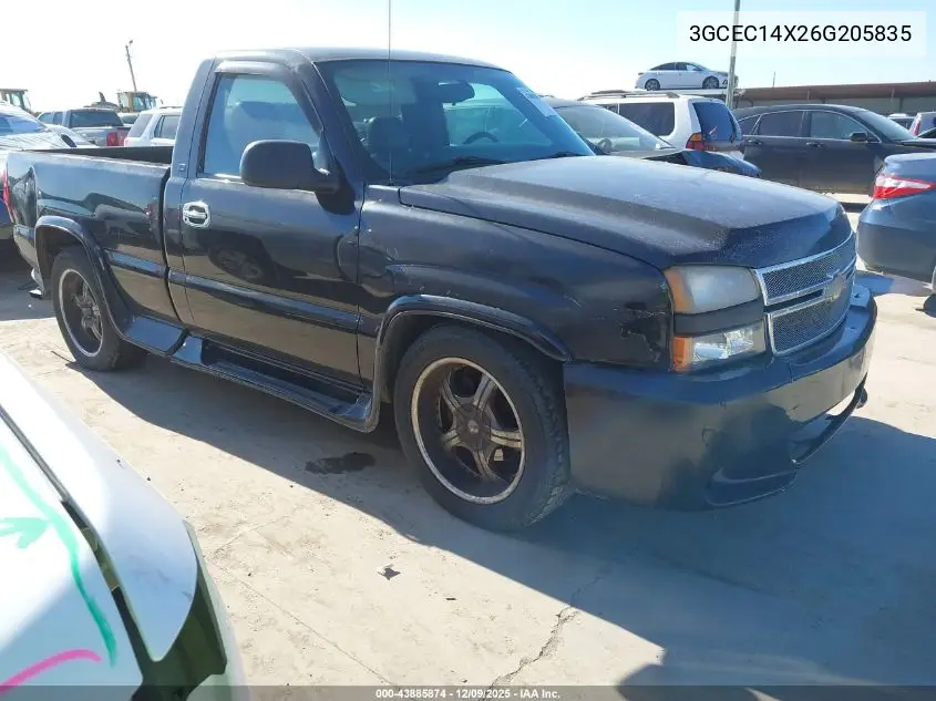 3GCEC14X26G205835 2006 Chevrolet Silverado 1500 Ls