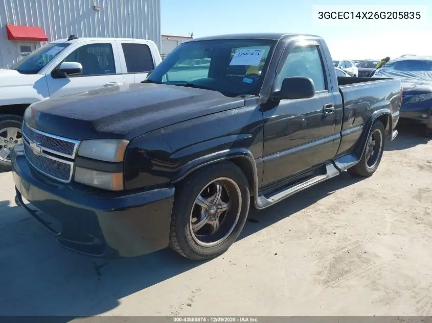 3GCEC14X26G205835 2006 Chevrolet Silverado 1500 Ls