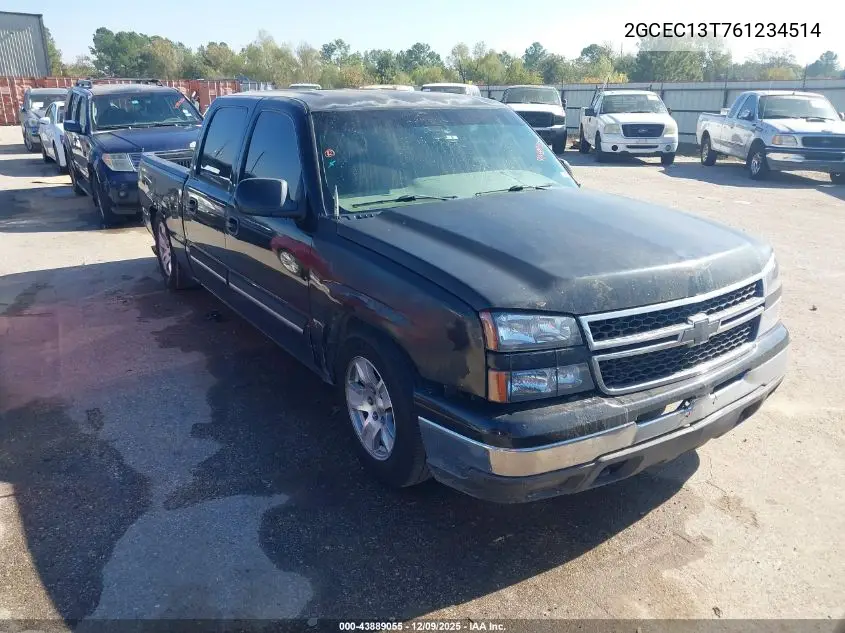 2GCEC13T761234514 2006 Chevrolet Silverado 1500 Lt1
