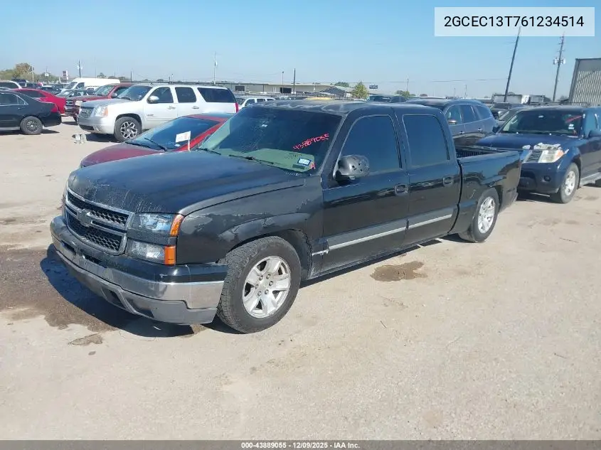 2GCEC13T761234514 2006 Chevrolet Silverado 1500 Lt1
