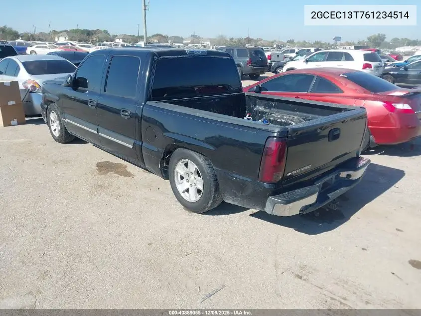 2GCEC13T761234514 2006 Chevrolet Silverado 1500 Lt1