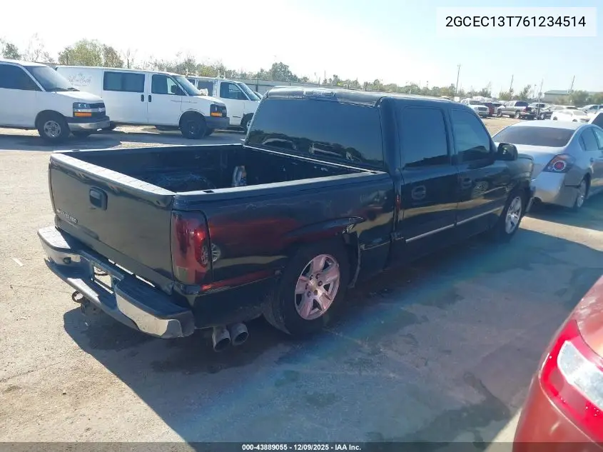 2GCEC13T761234514 2006 Chevrolet Silverado 1500 Lt1