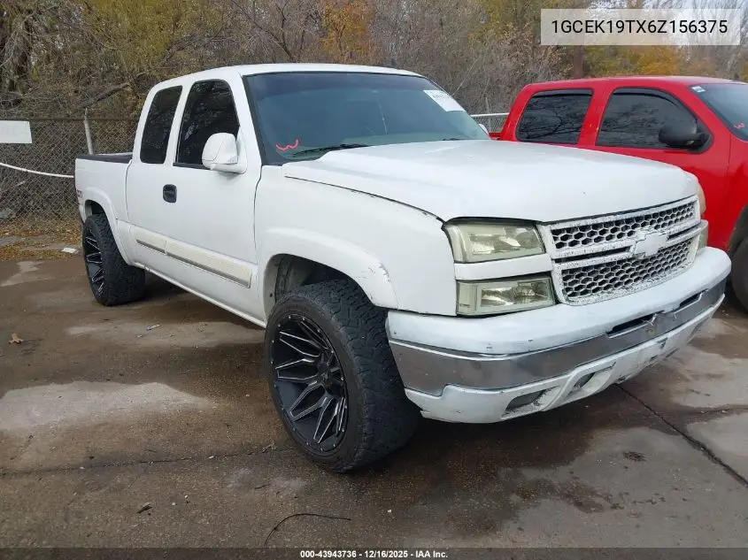 1GCEK19TX6Z156375 2006 Chevrolet Silverado 1500 Lt2