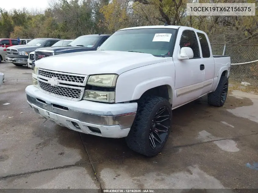 1GCEK19TX6Z156375 2006 Chevrolet Silverado 1500 Lt2