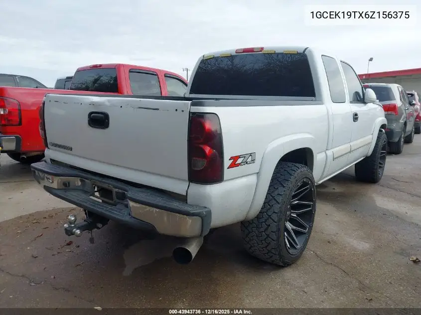1GCEK19TX6Z156375 2006 Chevrolet Silverado 1500 Lt2