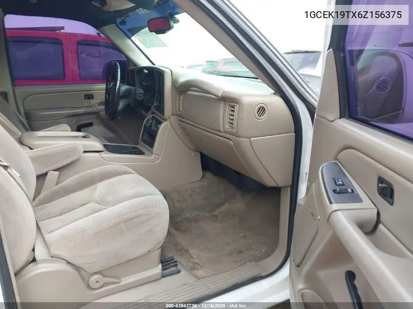 1GCEK19TX6Z156375 2006 Chevrolet Silverado 1500 Lt2