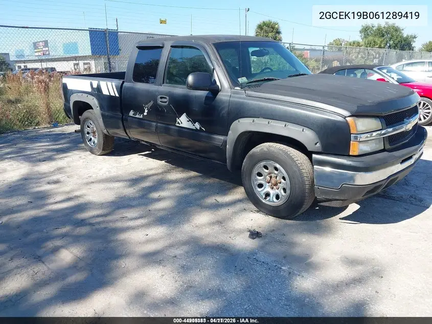2GCEK19B061289419 2006 Chevrolet Silverado 1500 Lt1
